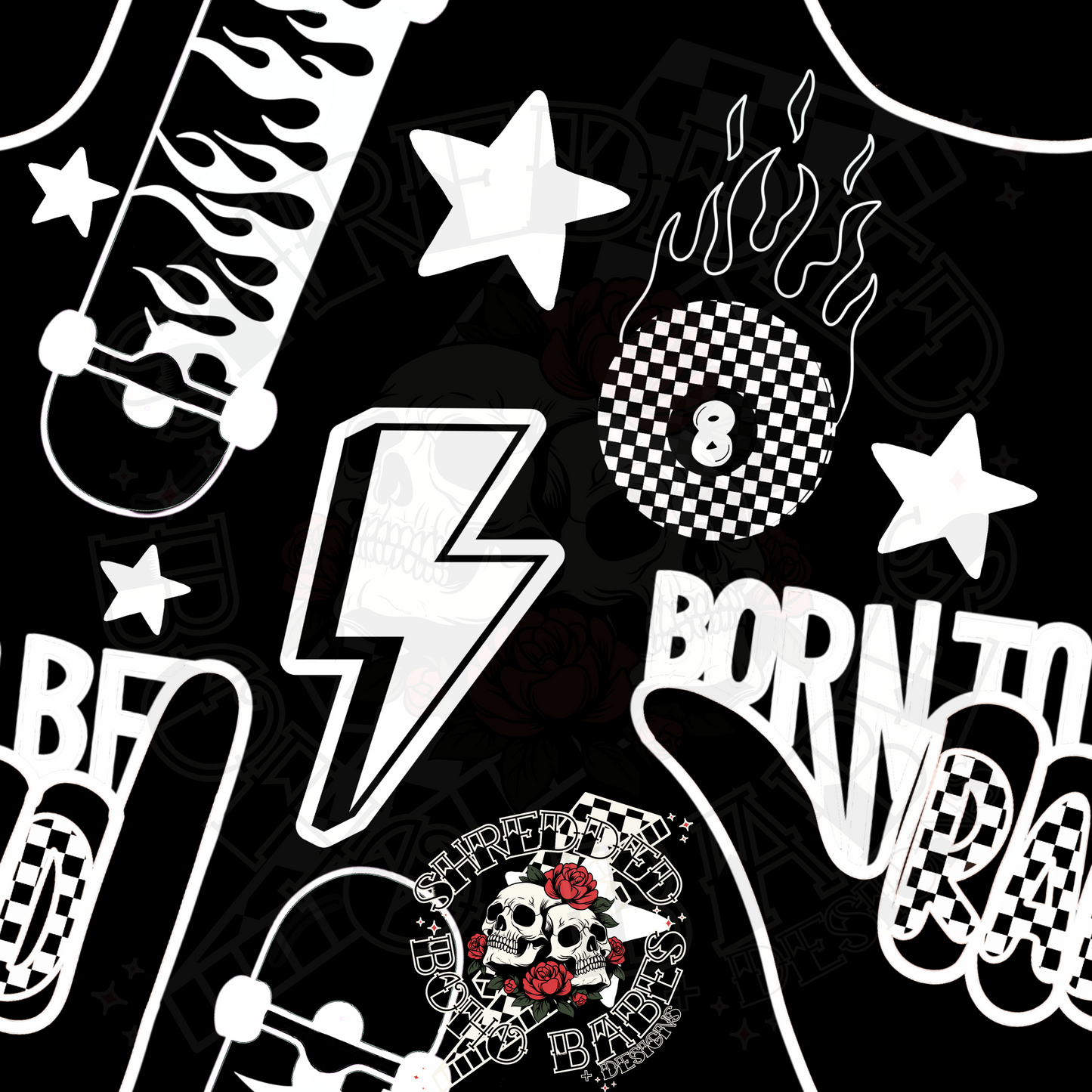 Born To Be Rad Seamless