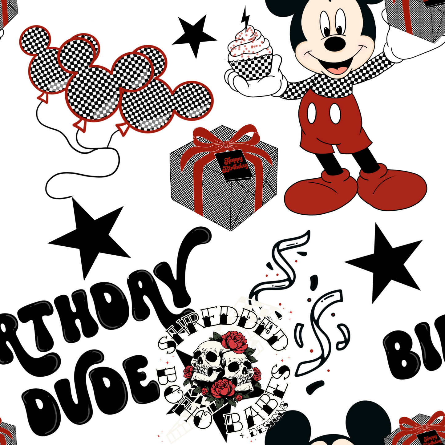 Birthday Dude Seamless