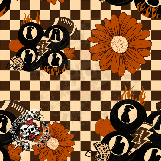 8 Ball Fall Seamless