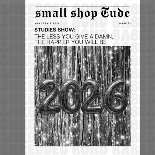 Small Shop Dude Newspaper PNG