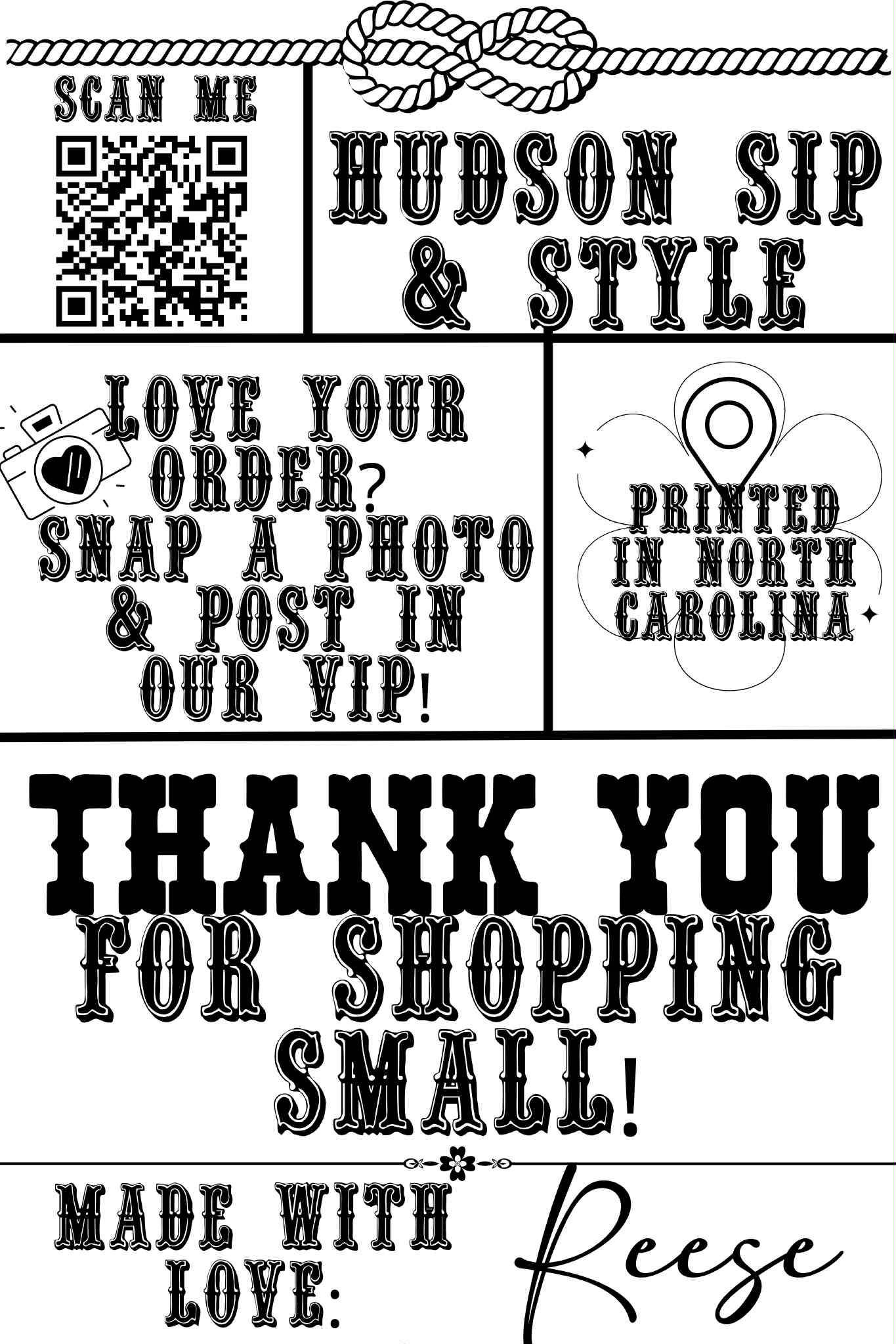 Custom Branding Package labels