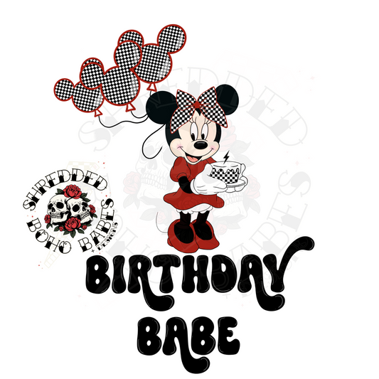 Birthday Babe PNG